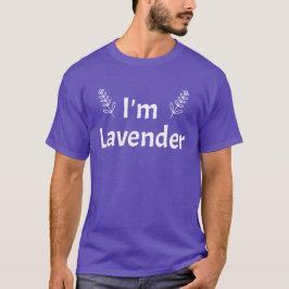 Ich bin Lavender Lazy Halloween-Kostüm T-Shirt