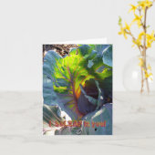 Ich bin LEAF in Ihnen Karte (Gelbe Blume)