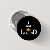 Ich bin Legend Button (Vorne & Hinten)