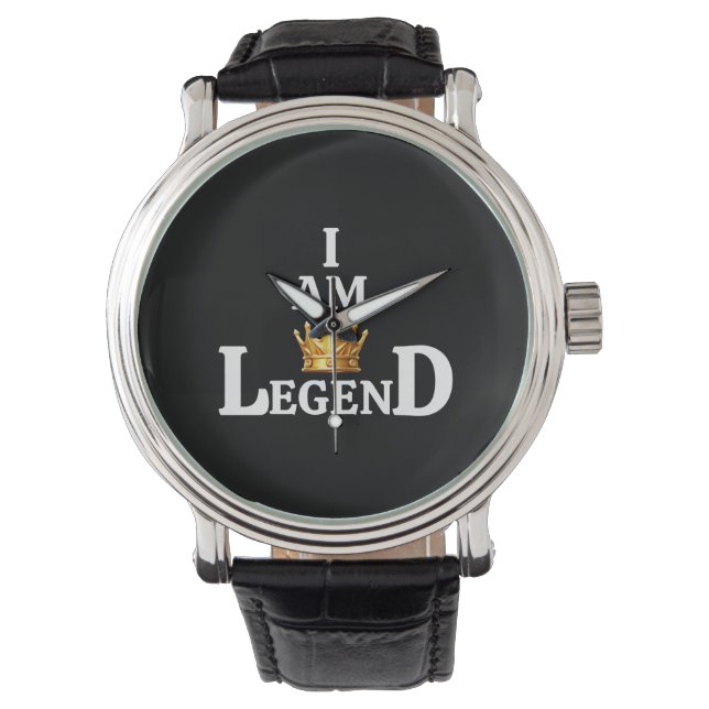 Ich bin Legende Armbanduhr (Vorderseite)