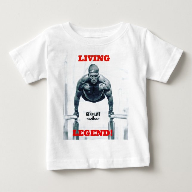 Ich bin Legende Baby T-shirt (Vorderseite)