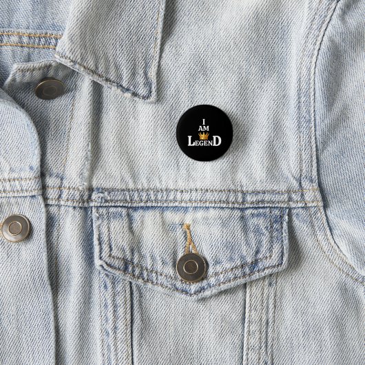 Ich bin Legende Button (Beispiel)