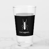 Ich bin Legende Glas (Rückseite)