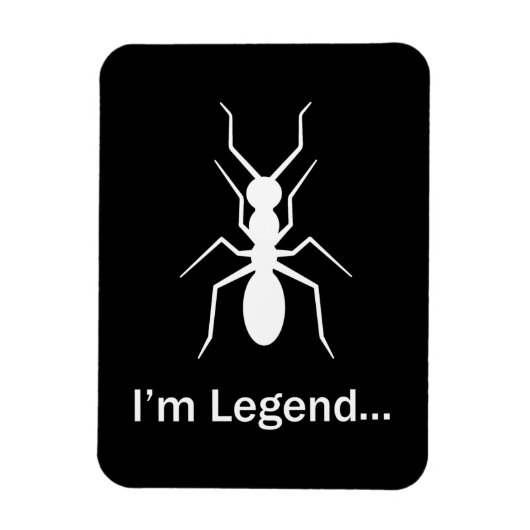 Ich bin Legende Magnet (Vertikal)