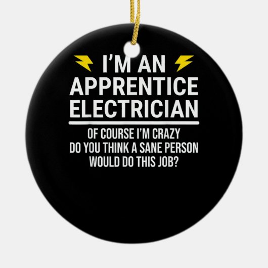 Ich bin Lehrbeauftragter Keramik Ornament (Vorne)