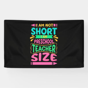 Ich bin Lehrergröße Banner