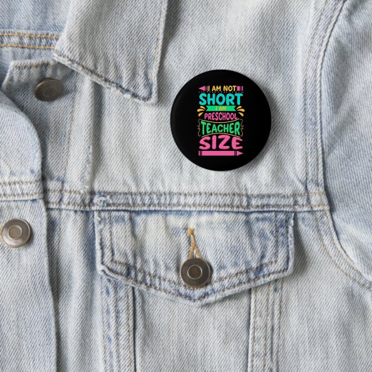 Ich bin Lehrergröße Button (Beispiel)
