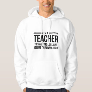 Ich bin Lehrerin Hoodie