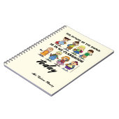 Ich bin Lehrerin. Individuelle Name-Gift-Notebooks Notizblock (Linke Seite)