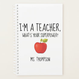 Ich bin Lehrerin, was ist deine Supermacht? Planer