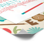 Ich bin Lehrerin, was ist deine Supermacht? Poster (Ecke)