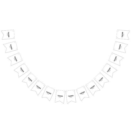 Ich bin Lehrschule Fügen Sie Ihren Namen Text simp Wimpelkette (Alle)