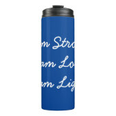 Ich bin leichtes Thermal Tumbler Thermosbecher (Vorderseite)