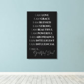 ICH BIN Leinwand (Insitu (Holzboden))