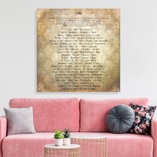 Ich bin leinwanddruck (Insitu (Wohnzimmer))