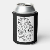 Ich bin LEO Dosenkühler (Kanne Rückseite)