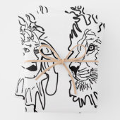 Ich bin LEO Geschenkpapier Set (Beispiel)