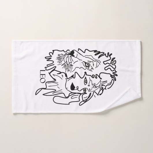 Ich bin LEO Handtuch (Handtuch)