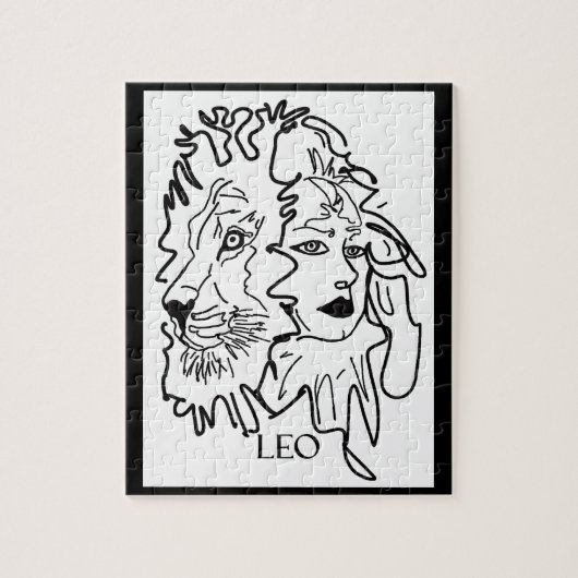 Ich bin LEO Puzzle (Vertikal)