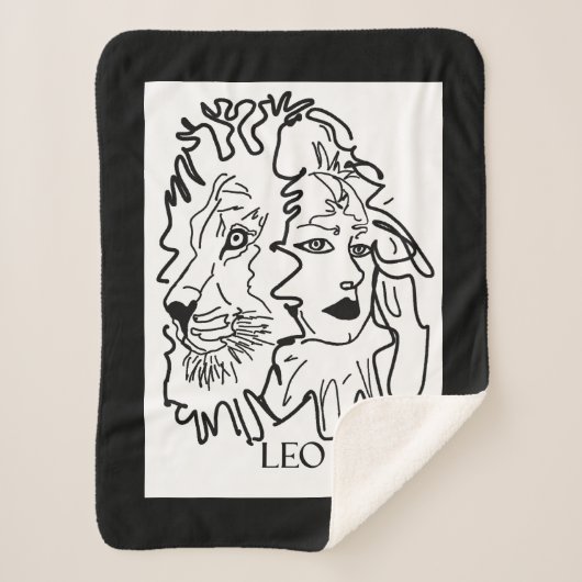 Ich bin LEO Sherpadecke (Vorderseite)