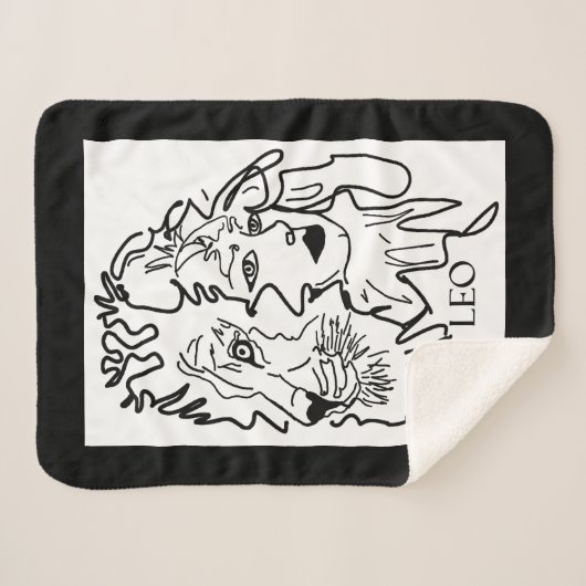 Ich bin LEO Sherpadecke (Vorderseite (Horizontal))