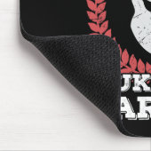 Ich bin Leukämie Warrior Leukämie Bewusstsein Mousepad (Ecke)