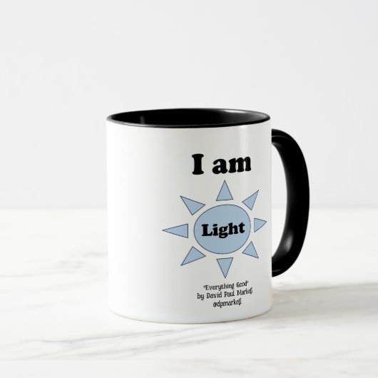 Ich bin Liebe, ich bin Light Coffee Tasse (VorderseiteRechts)