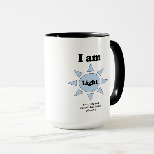 Ich bin Liebe, ich bin Light Coffee Tasse (VorderseiteRechts)