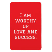 Ich bin Liebe und Erfolg wert