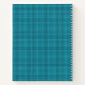 Ich bin LIEBE Zitat Selbstpflege Journal White Tex Notizblock (Rückseite)