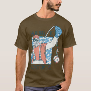 Ich bin lieber ein Fischer mit einem Magnet T-Shirt
