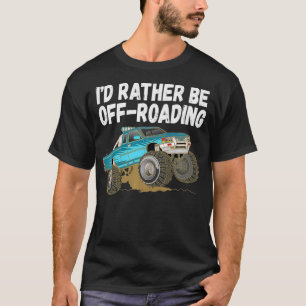 Ich bin lieber von der Straße gehoben Monster Big T-Shirt