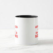 Ich bin Links und hasse deine Schere Tasse (Zentrum)