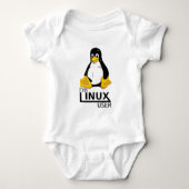 Ich bin Linux-Benutzer Baby Strampler (Vorderseite)