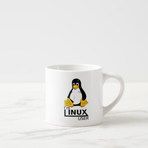 Ich bin Linux-Benutzer Espressotasse