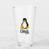 Ich bin Linux-Benutzer Glas (Vorderseite)