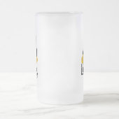 Ich bin Linux-Benutzer Mattglas Bierglas (Mittel)