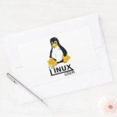 Ich bin Linux-Benutzer Rechteckiger Aufkleber (Umschlag)
