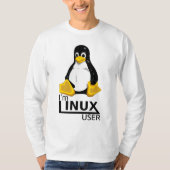 Ich bin Linux-Benutzer T-Shirt (Vorderseite)