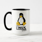 Ich bin Linux-Benutzer Tasse (Links)