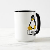 Ich bin Linux-Benutzer Tasse (VorderseiteRechts)