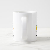 Ich bin Linux User Jumbo-Tasse (Rückseite)