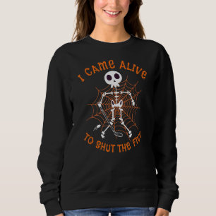 Ich bin live gekommen, um das Fünf-Goalie-Hallowee Sweatshirt