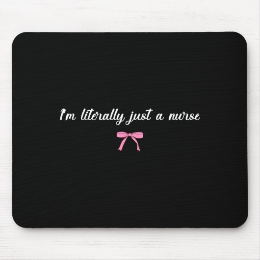 Ich bin lustiger Krankenpfleger Nursing Life Hosta Mousepad (Vorne)