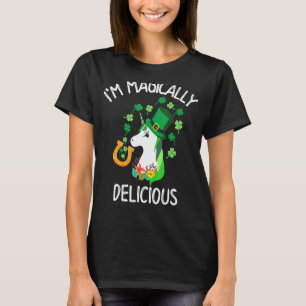 Ich bin magisch köstlich Funny Lepricorn St Patric T-Shirt