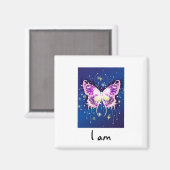 Ich bin - Magnet (Vorderseite/Rückseite)