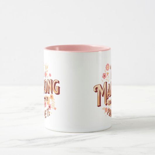 Ich bin Mahjong Addicted und ich bin stolz darauf Tasse (Zentrum)