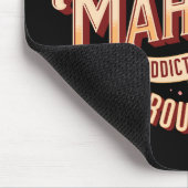 Ich bin mahjong-süchtig und stolz darauf mousepad (Ecke)