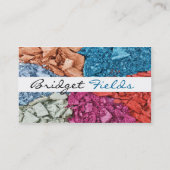 Ich bin Make-up Visitenkarte (Rückseite)