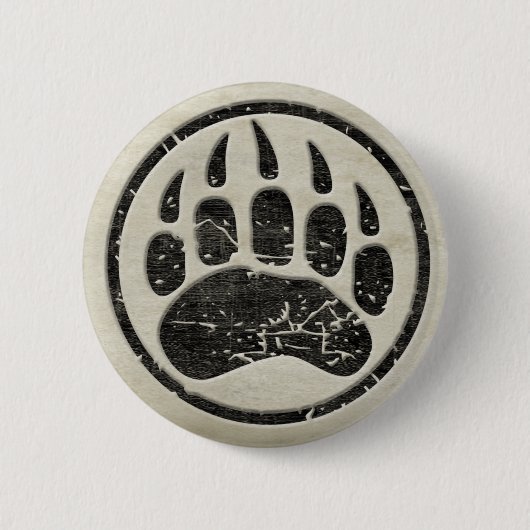 Ich bin MAMA GRIZZLY Button (Vorderseite)